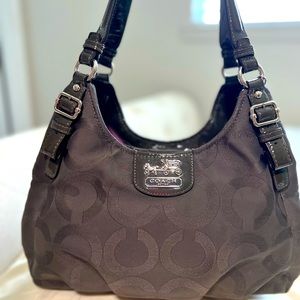 Coach Purse (Authentic) Shoulder Bag with three compartments